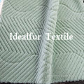 Pressing Herringbone Pattern Soft Short Rabbit Fur